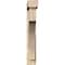 Ekena Millwork Westlake Block Rough Sawn Bracket w/ Offset Brace, Douglas Fir, 6"W x 32"D x 40"H BKT0604X32X40WTL05RDF - alternate 4